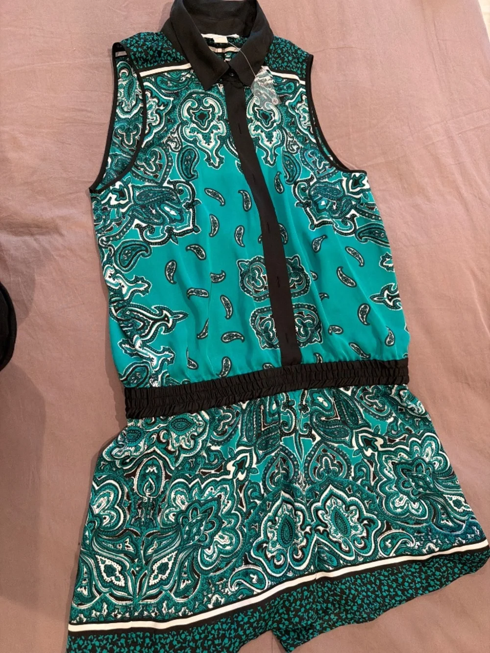 Michael Kors Paisley Romper – NWT Medium
